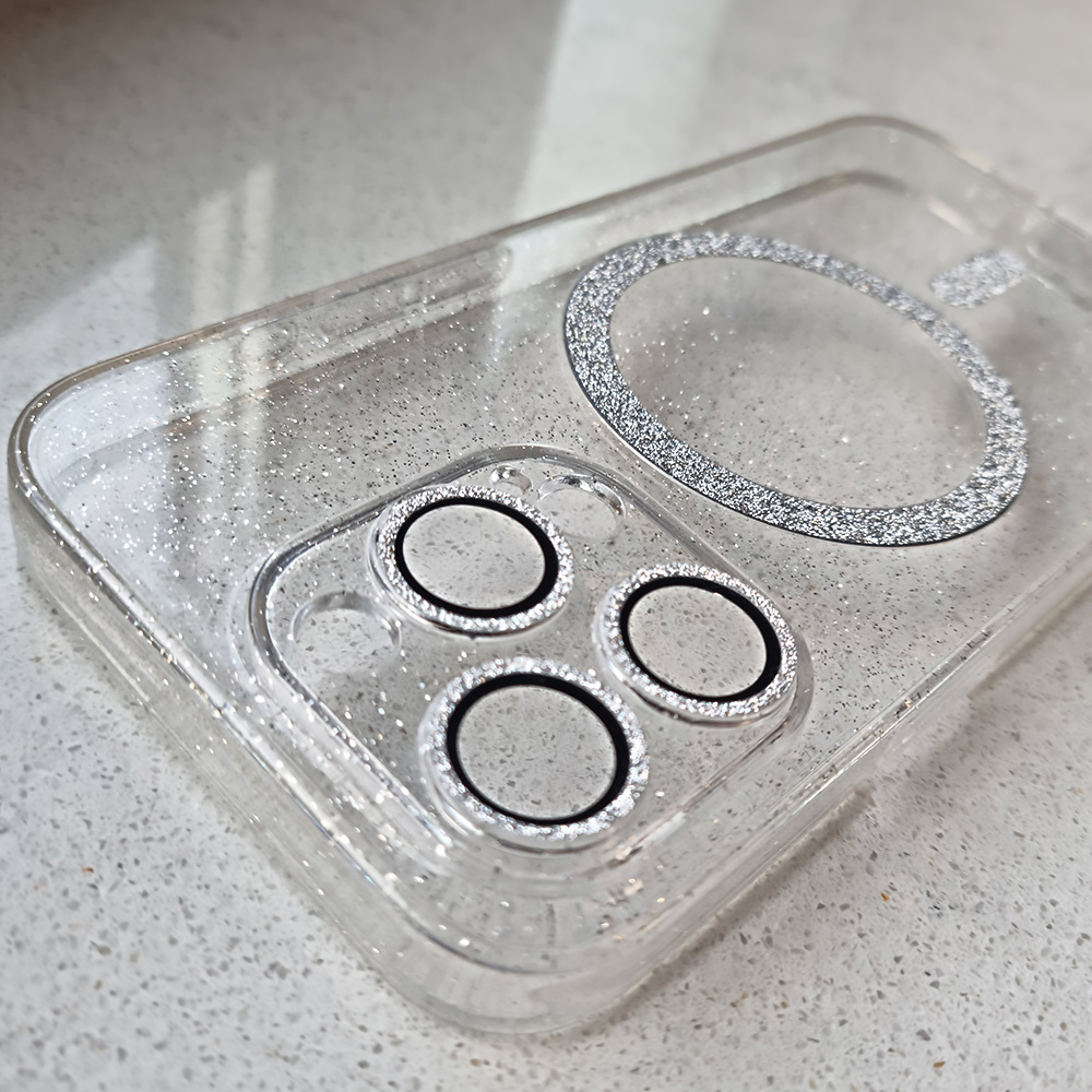 Pokrowiec etui Glitter Magsafe Case prze�roczyste ACER 1 / 3