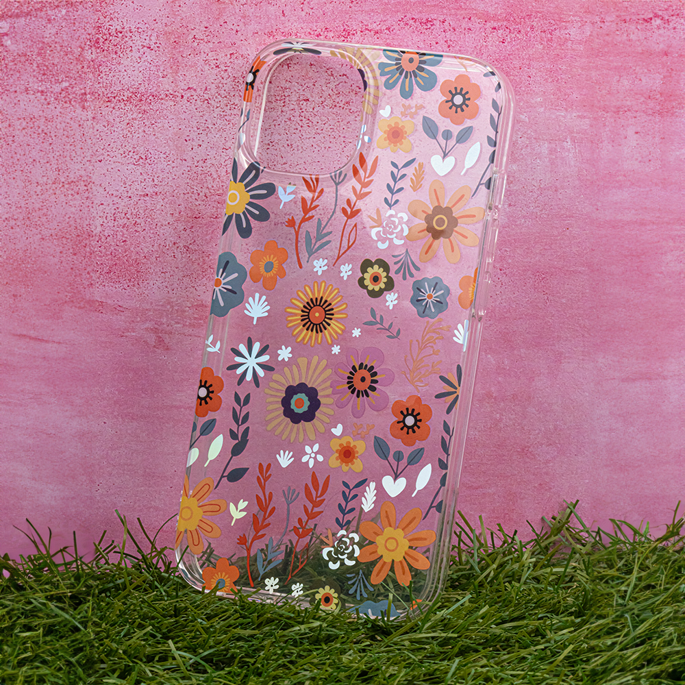 Pokrowiec etui IMD Print wz�r field APPLE iPhone 13 / 8