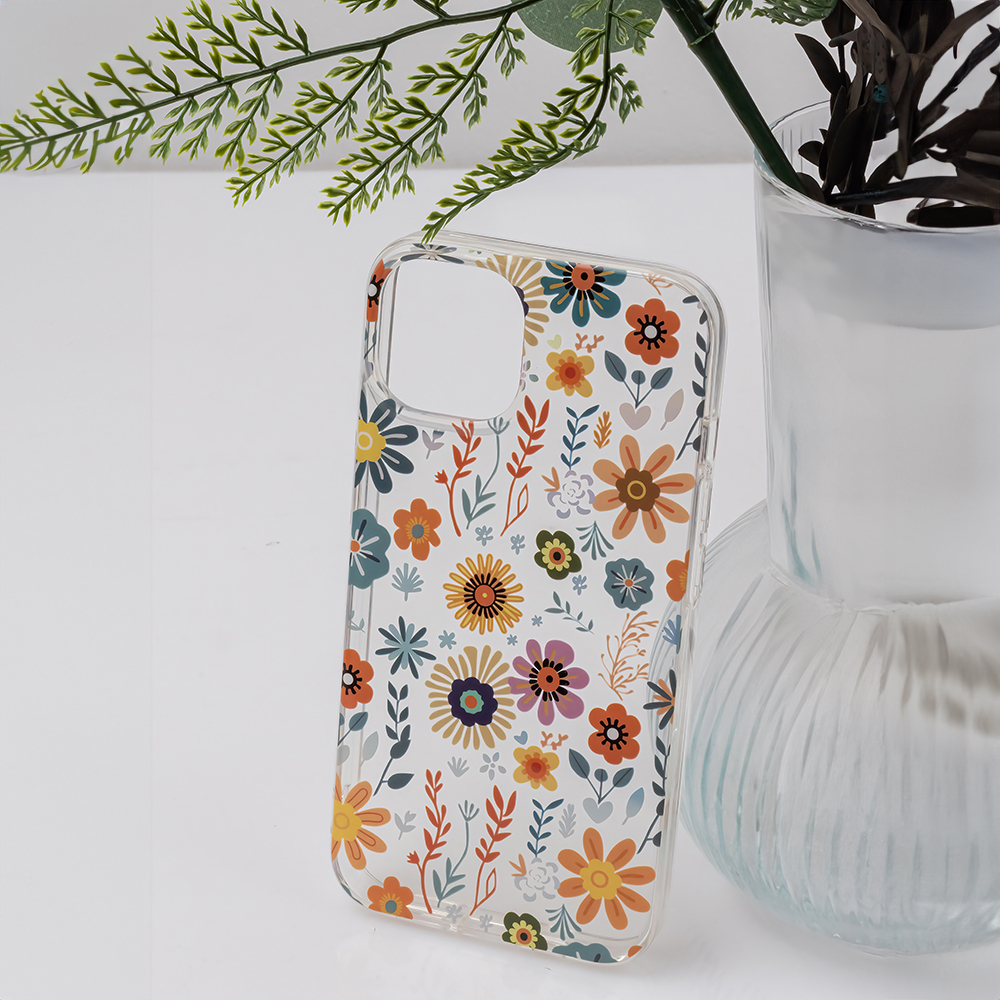 Pokrowiec etui IMD Print wz�r field APPLE iPhone 14 / 7