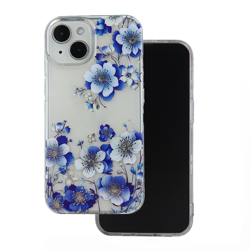 Pokrowiec etui IMD Print wzór floral APPLE iPhone 16 Pro Max