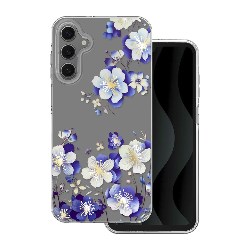 Pokrowiec etui IMD Print wzr floral SAMSUNG Galaxy A36 5G