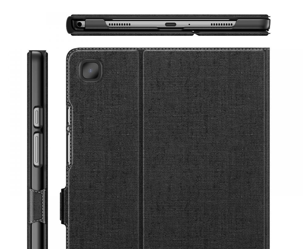 Pokrowiec etui Infiland Classic Stand czarne SAMSUNG Galaxy Tab A7 10.4 / 3