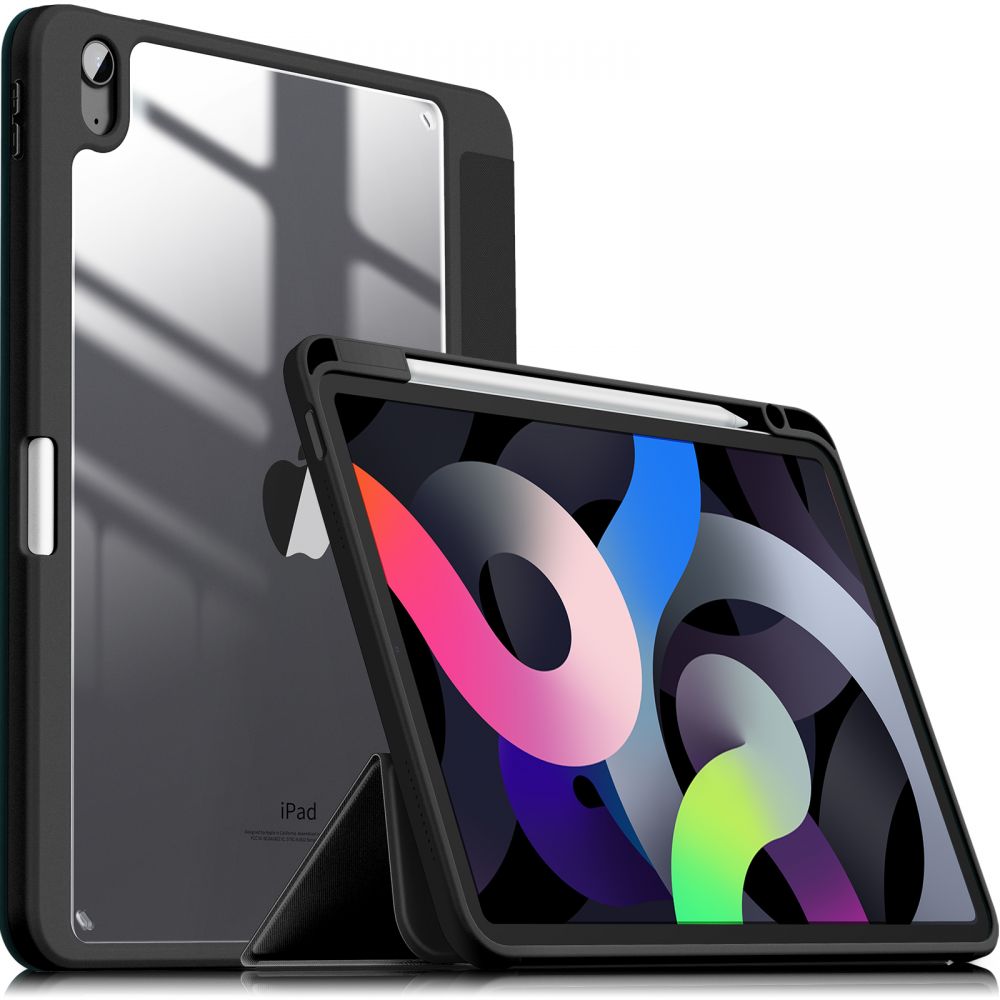 Pokrowiec etui Infiland Crystal Case czarne APPLE iPad Air 4 2020