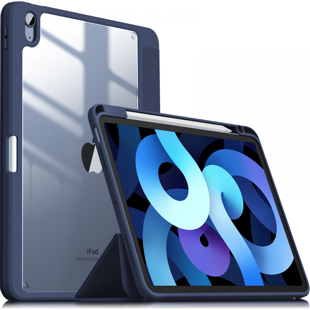 Pokrowiec etui Infiland Crystal Case granatowe APPLE iPad Air 4 2020