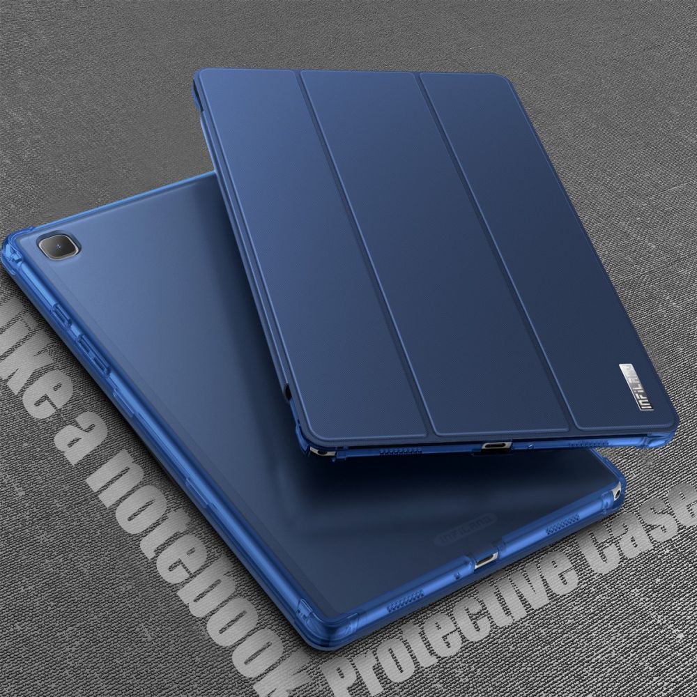 Pokrowiec etui Infiland Smart Stand niebieskie SAMSUNG Galaxy Tab A7 10.4 / 7
