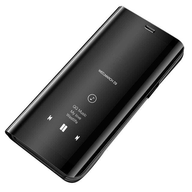 Pokrowiec etui Inteligentne Clear View czarne OnePlus 8 Pro / 2