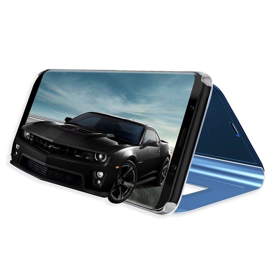 Pokrowiec etui Inteligentne Clear View czarne OnePlus 8 Pro / 6