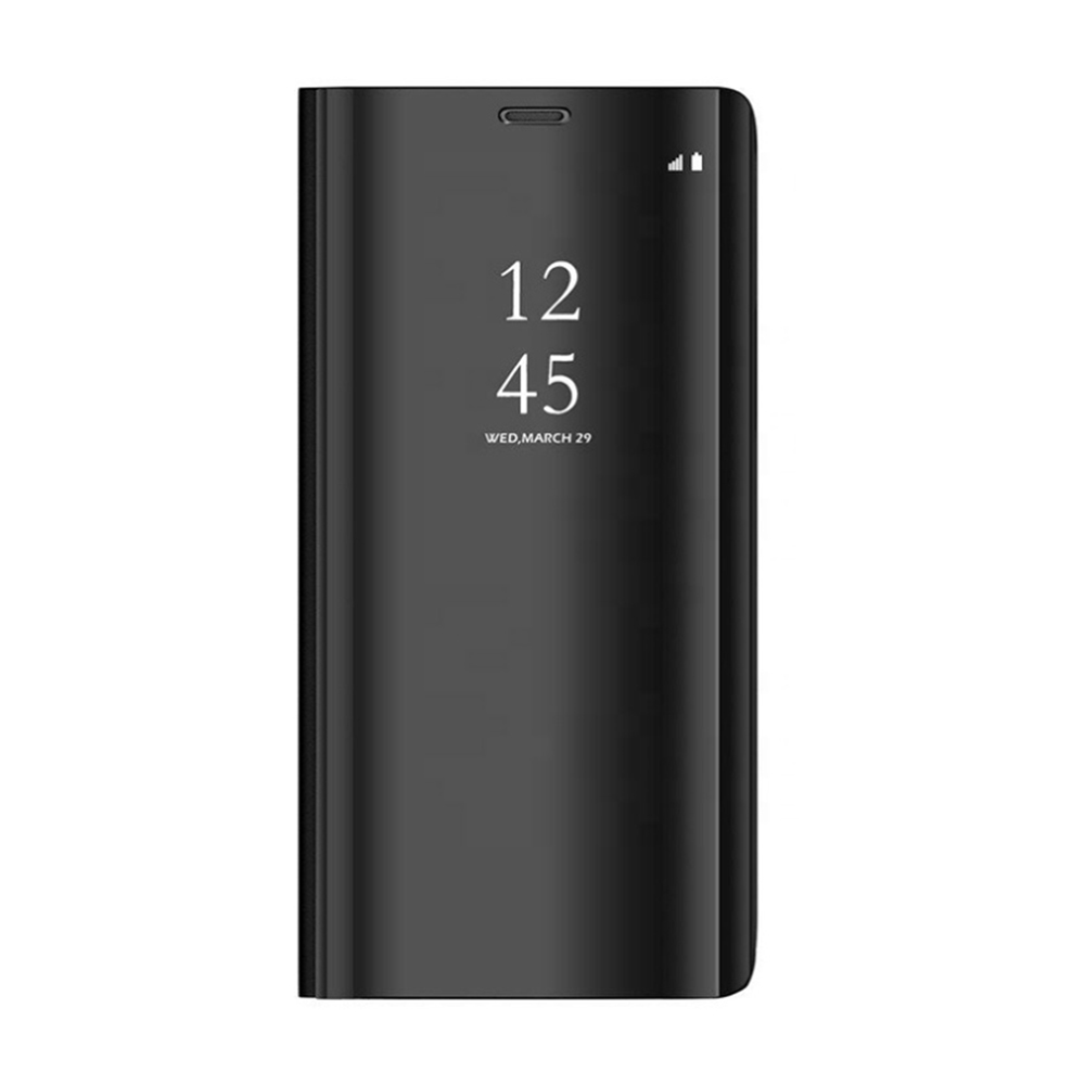 Pokrowiec etui Inteligentne Clear View czarne SAMSUNG Galaxy S7 Edge
