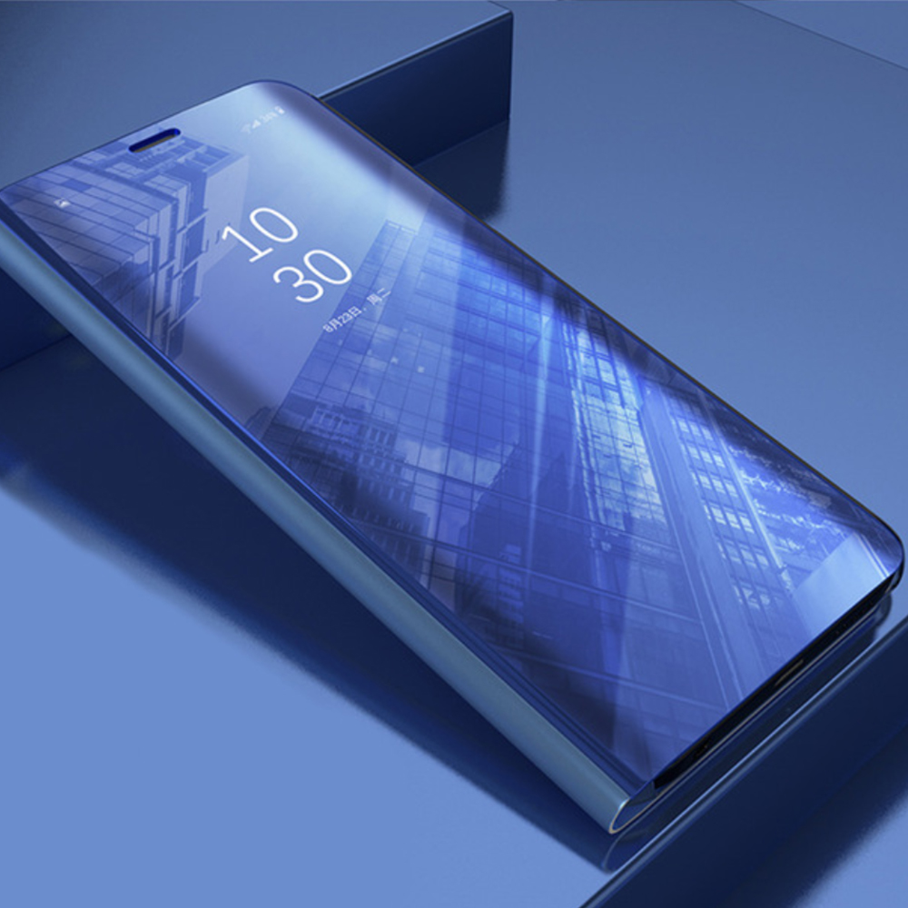 Pokrowiec etui Inteligentne Clear View granatowe SAMSUNG Galaxy S7 / 5