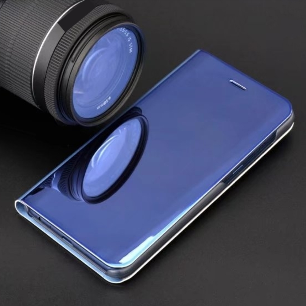Pokrowiec etui Inteligentne Clear View granatowe SAMSUNG Galaxy S7 Edge / 6