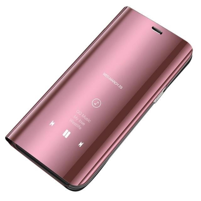Pokrowiec etui Inteligentne Clear View różowe SAMSUNG Galaxy S10+