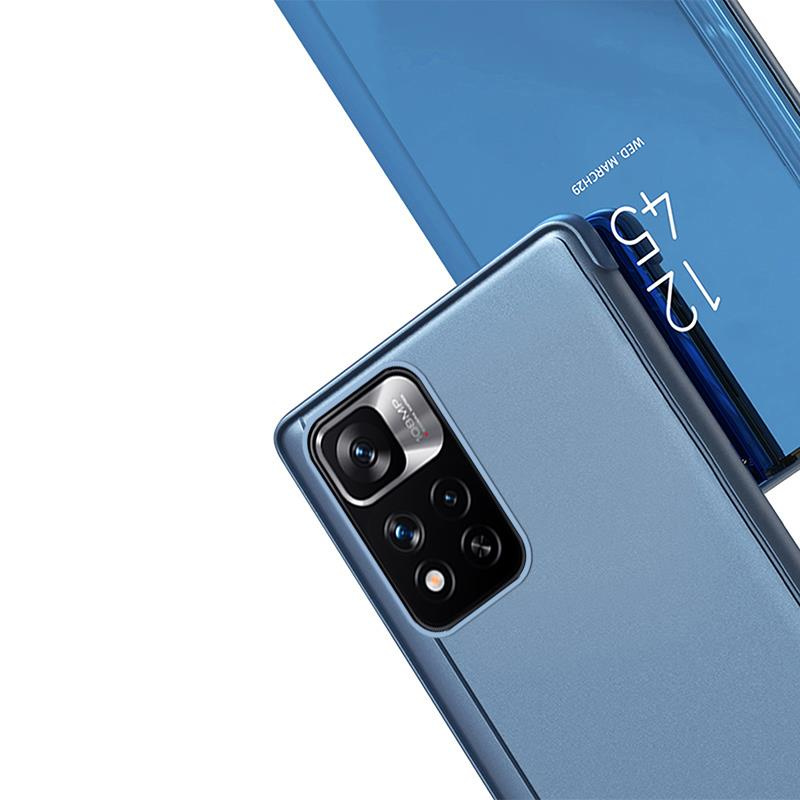 Pokrowiec etui Inteligentne Clear View r�owe Xiaomi Redmi Note 11 / 2