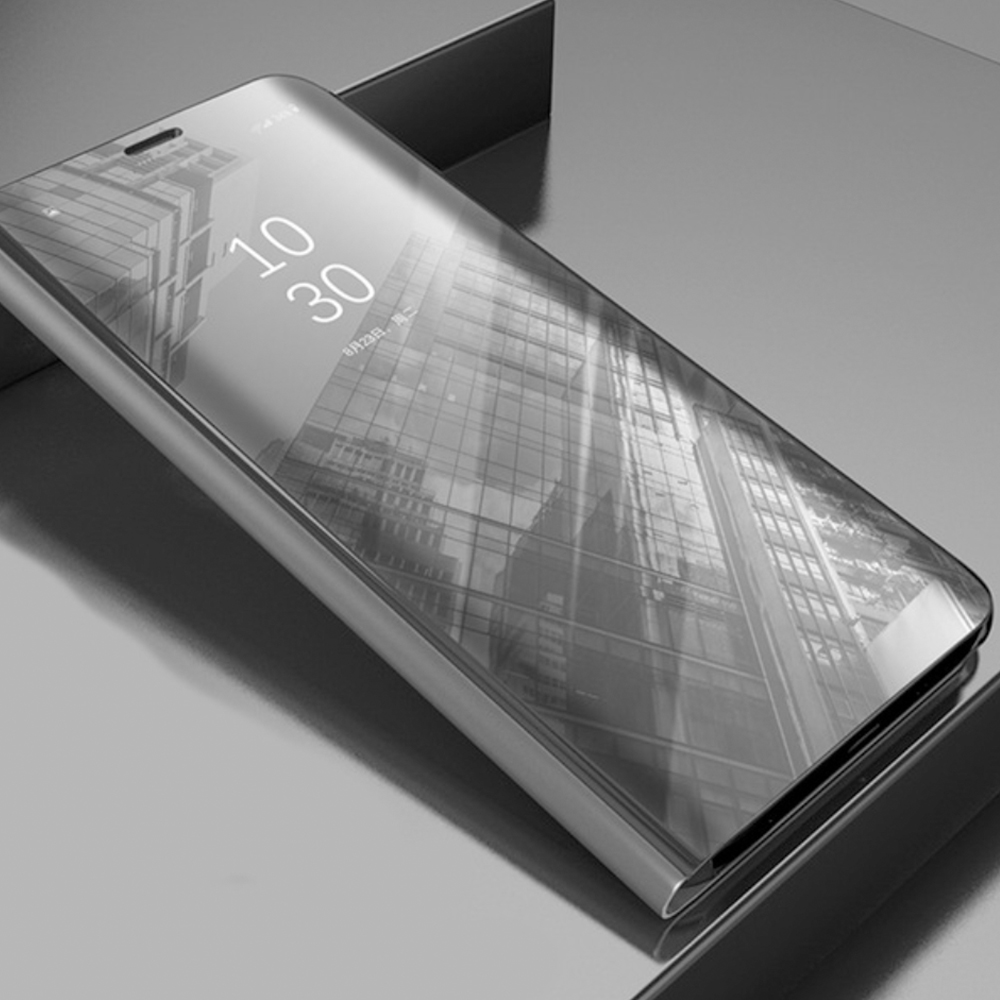 Pokrowiec etui Inteligentne Clear View srebrne SAMSUNG Galaxy A15 5G / 4