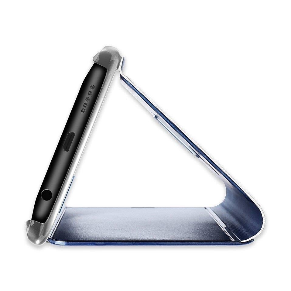 Pokrowiec etui Inteligentne Clear View srebrne SAMSUNG Galaxy M10 / 5