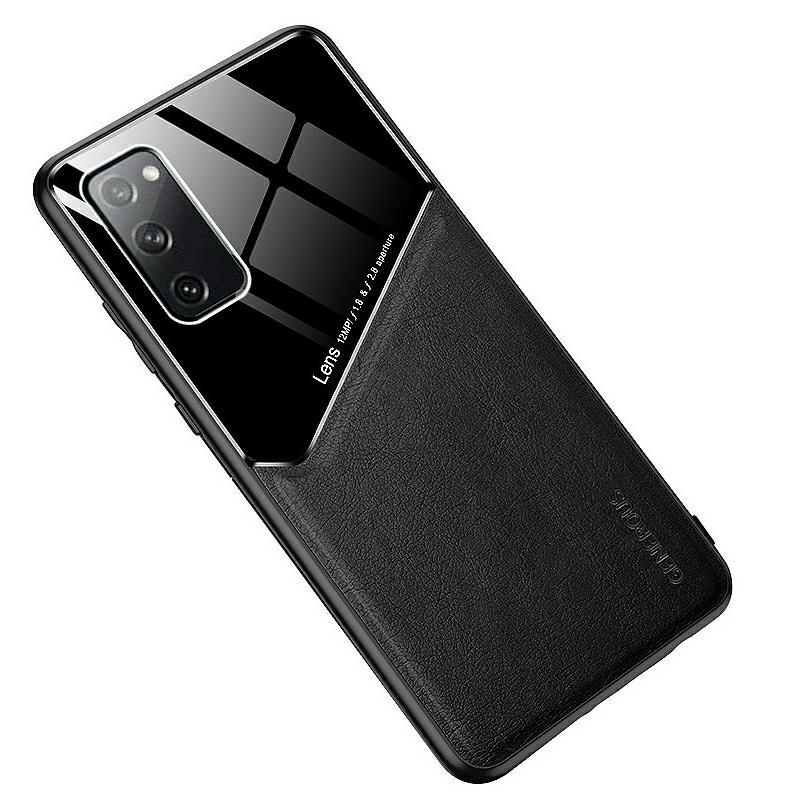 Pokrowiec etui Lens Case czarne SAMSUNG Galaxy A02s