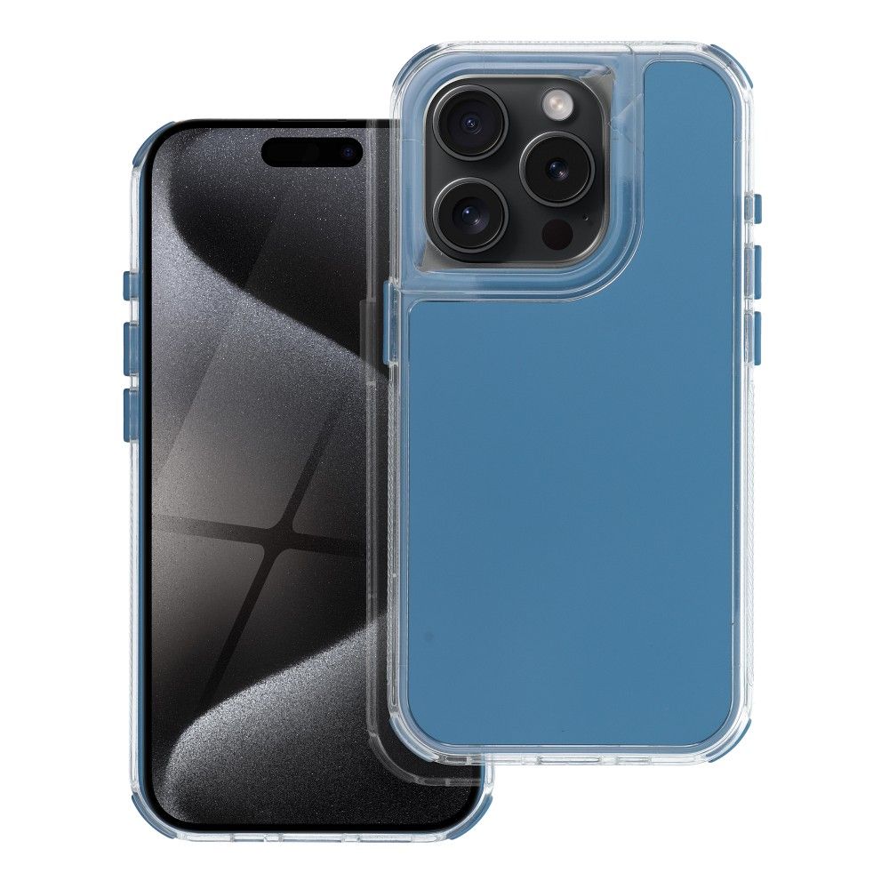 Pokrowiec Etui Matrix niebieskie APPLE iPhone 15 Pro Max