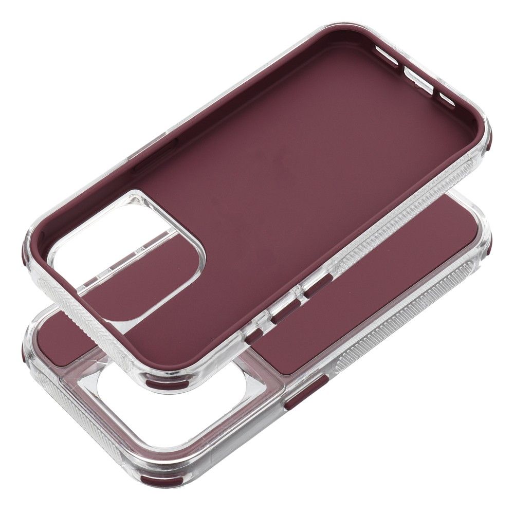 Pokrowiec Etui Matrix purpurowe APPLE iPhone 12 / 2