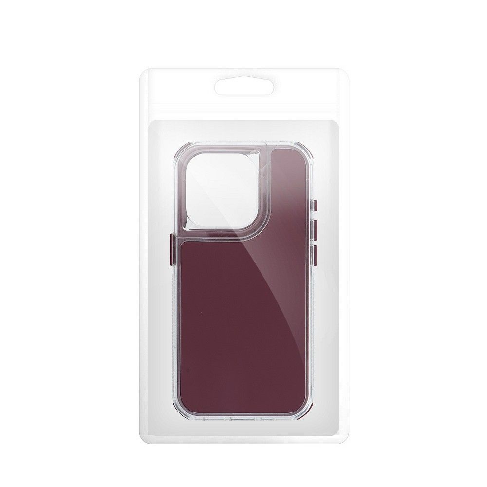 Pokrowiec Etui Matrix purpurowe APPLE iPhone 12 / 5