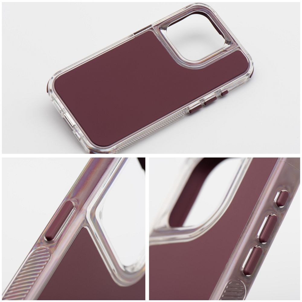 Pokrowiec Etui Matrix purpurowe APPLE iPhone 16e / 5