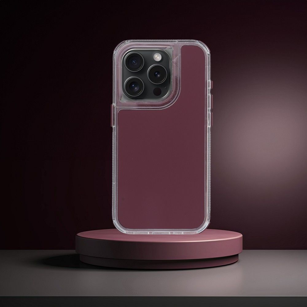 Pokrowiec Etui Matrix purpurowe APPLE iPhone 7 / 4
