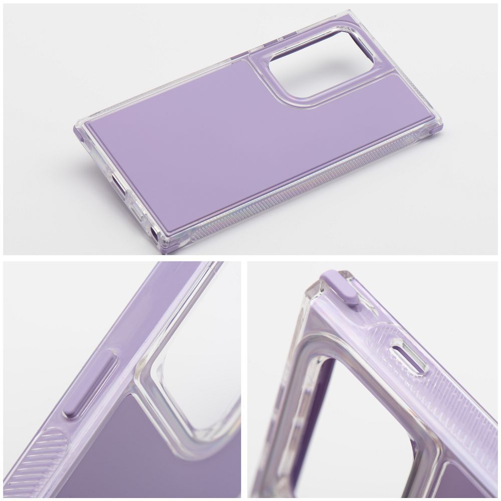 Pokrowiec Etui Matrix purpurowe SAMSUNG Galaxy S25 Plus / 2