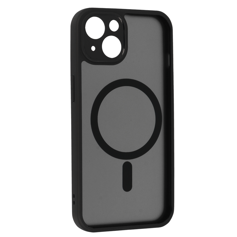 Pokrowiec etui Matte Mag Cover MagSafe czarne APPLE iPhone 13 / 2