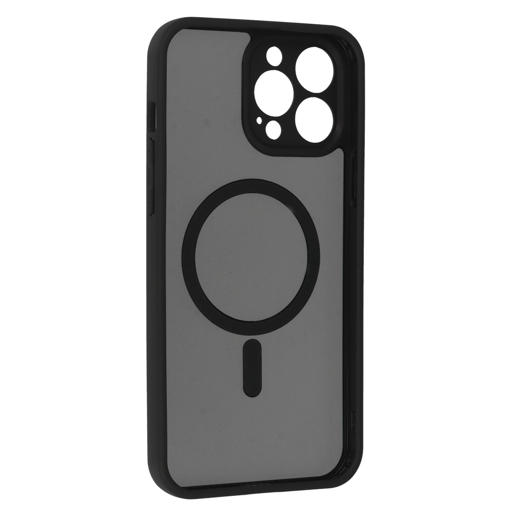Pokrowiec etui Matte Mag Cover MagSafe czarne APPLE iPhone 13 Pro Max / 3 Pokrowiec etui Matte Mag Cover MagSafe czarne APPLE iPhone 13 Pro Max / 3