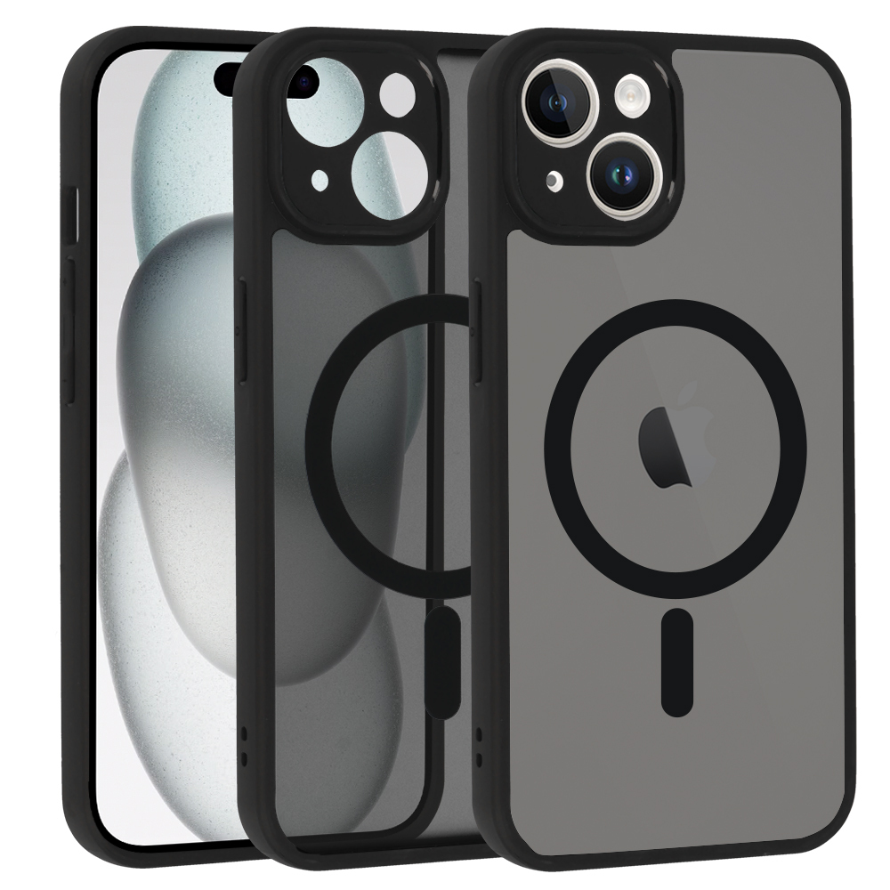 Pokrowiec etui Matte Mag Cover MagSafe czarne APPLE iPhone 14
