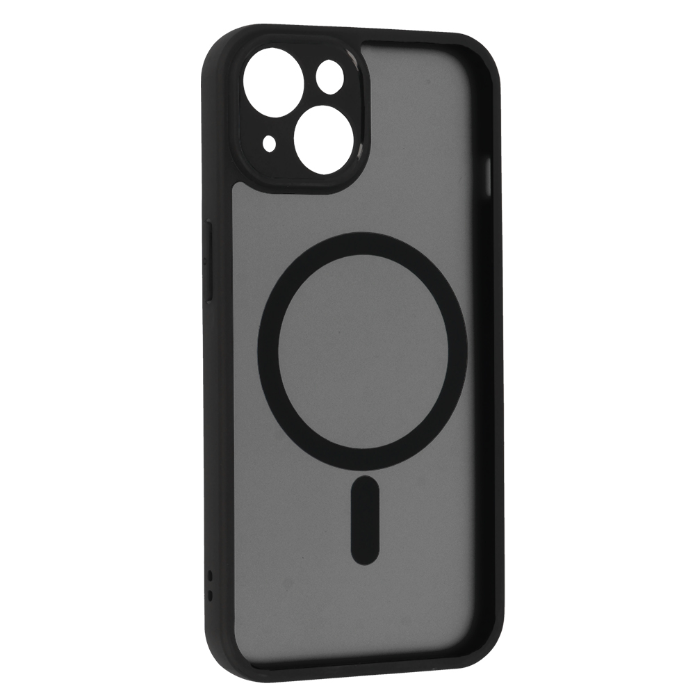 Pokrowiec etui Matte Mag Cover MagSafe czarne APPLE iPhone 14 / 2