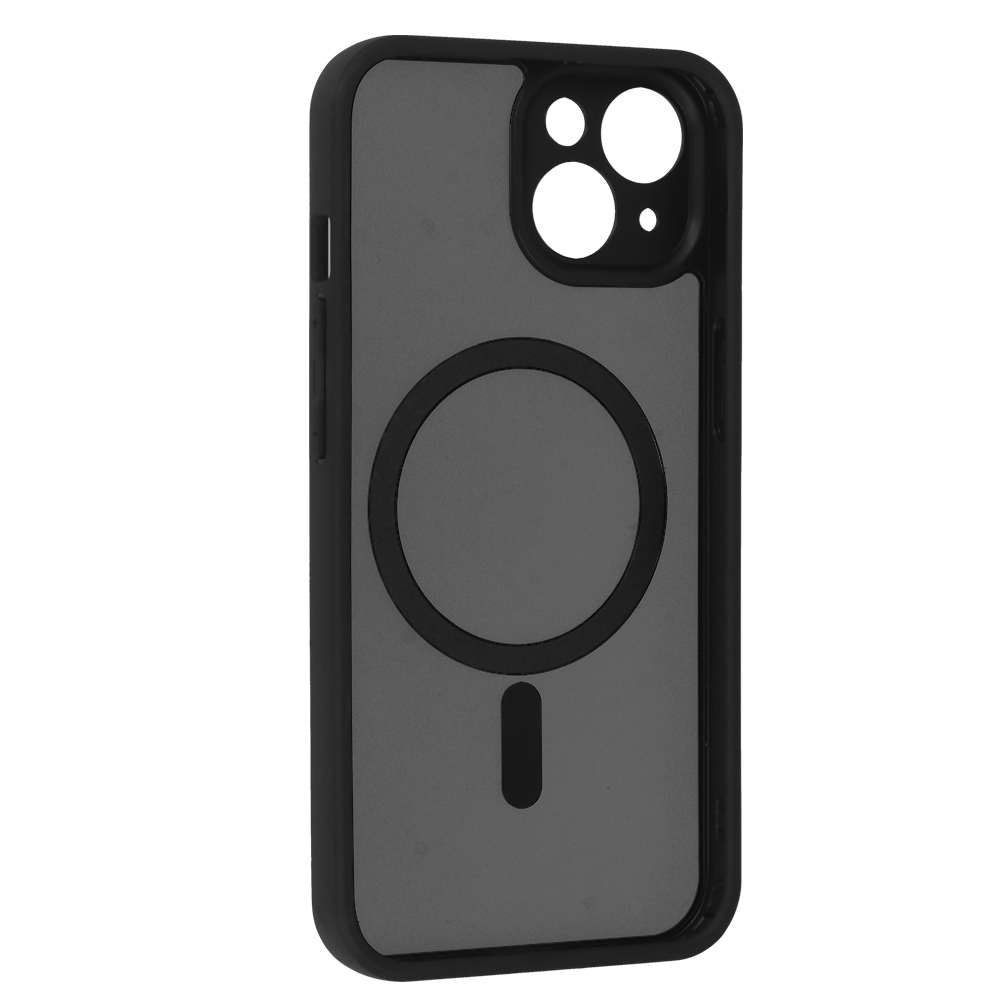 Pokrowiec etui Matte Mag Cover MagSafe czarne APPLE iPhone 14 / 3