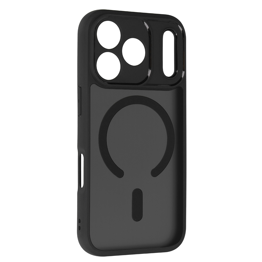 Pokrowiec etui Matte Mag Cover MagSafe czarne APPLE iPhone 17 Pro Max / 2 Pokrowiec etui Matte Mag Cover MagSafe czarne APPLE iPhone 17 Pro Max / 2