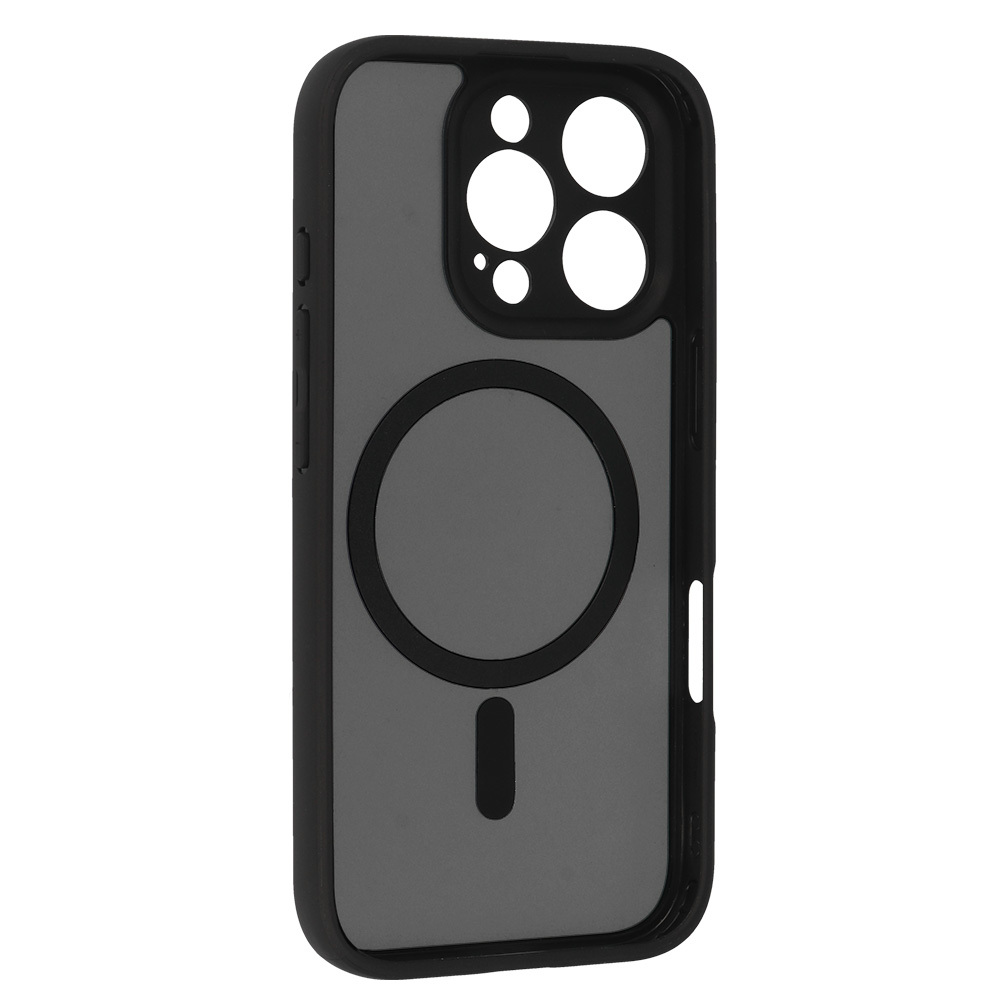 Pokrowiec etui Matte Mag Cover MagSafe czarne SAMSUNG Galaxy A26 5G / 3