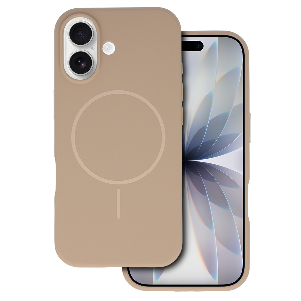 Pokrowiec etui na ty� Etui MagSafe Slim Silicone br�zowe APPLE iPhone 17