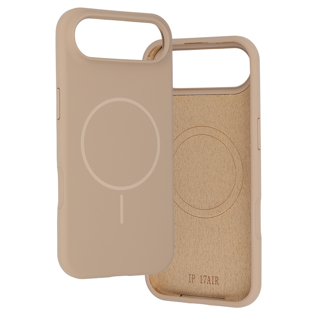 Pokrowiec etui na ty� Etui MagSafe Slim Silicone br�zowe APPLE iPhone 17 Air / 4