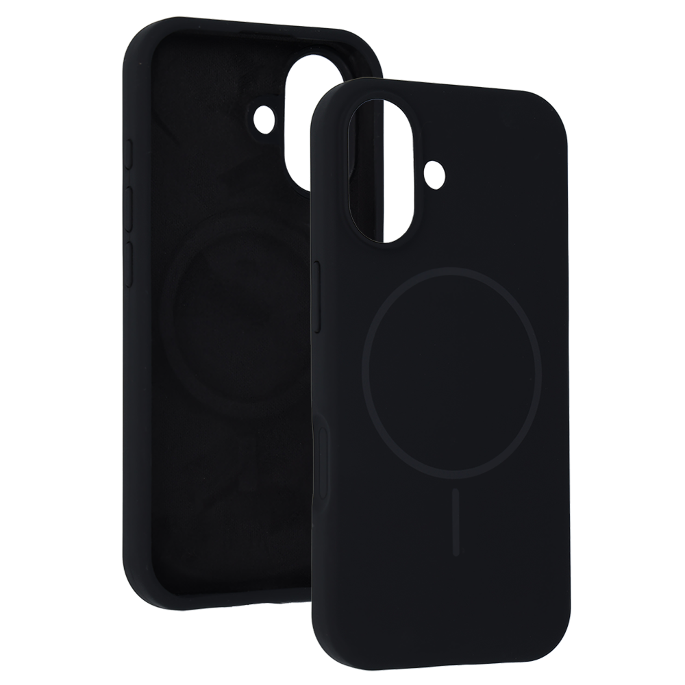 Pokrowiec etui na ty� Etui MagSafe Slim Silicone czarne APPLE iPhone 17 / 4