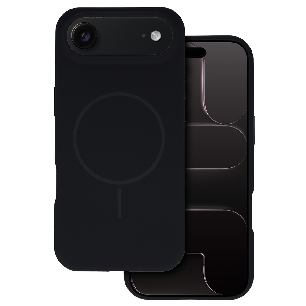 Pokrowiec etui na ty� Etui MagSafe Slim Silicone czarne APPLE iPhone 17 Air