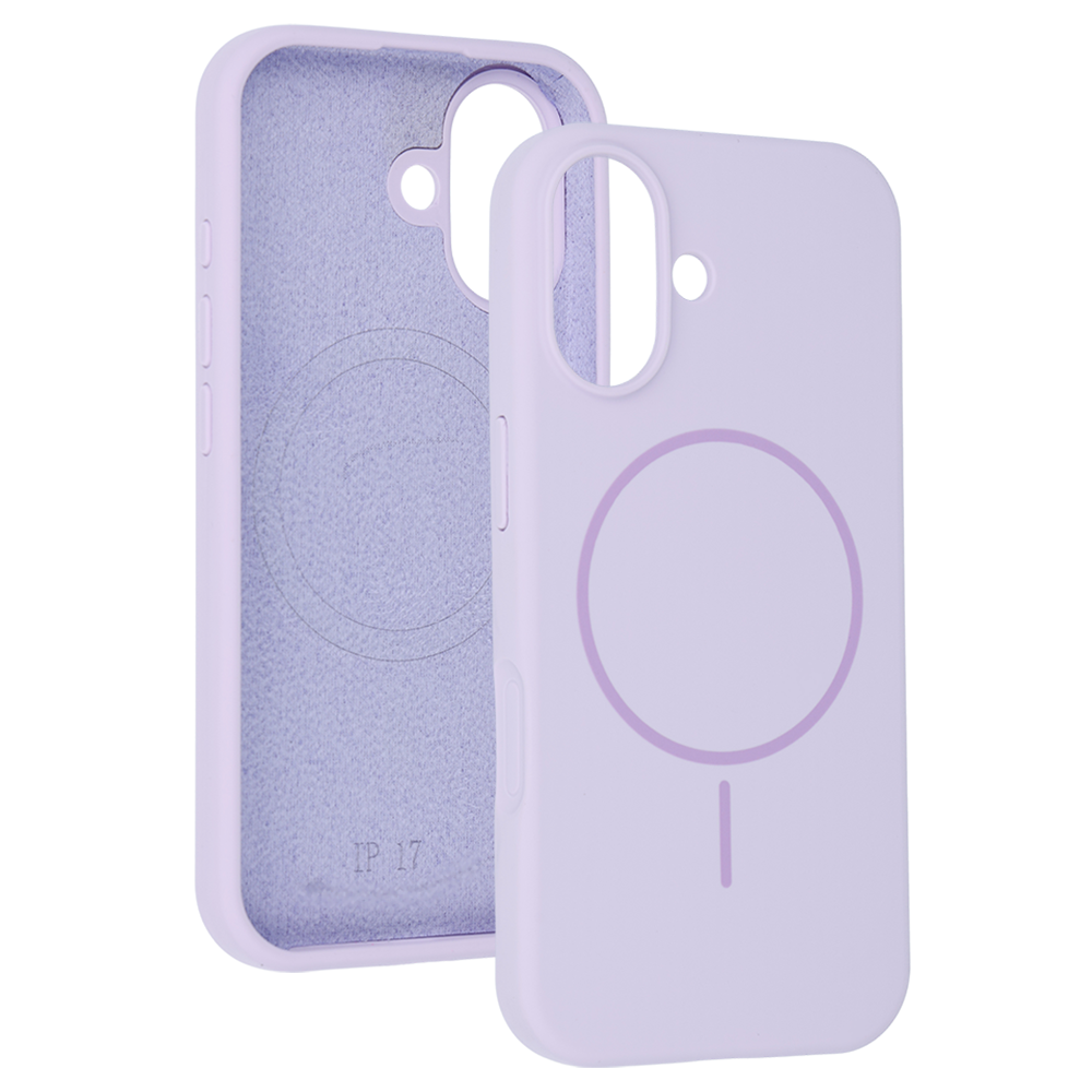 Pokrowiec etui na ty� Etui MagSafe Slim Silicone fioletowe APPLE iPhone 17 / 4