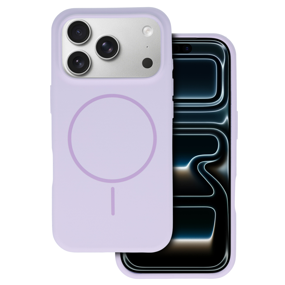 Pokrowiec etui na ty� Etui MagSafe Slim Silicone fioletowe APPLE iPhone 17 Pro Max