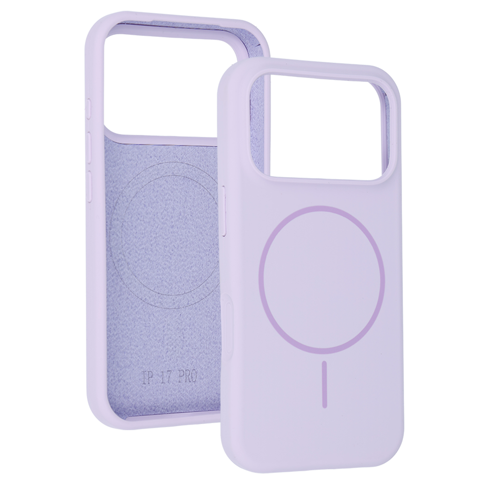 Pokrowiec etui na ty� Etui MagSafe Slim Silicone fioletowe APPLE iPhone 17 Pro Max / 4