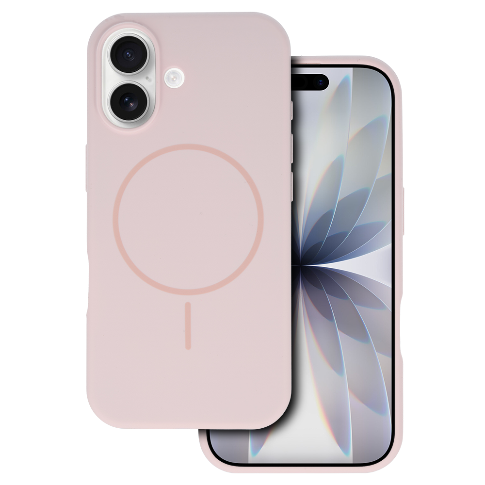 Pokrowiec etui na ty� Etui MagSafe Slim Silicone jasnor�owe APPLE iPhone 17