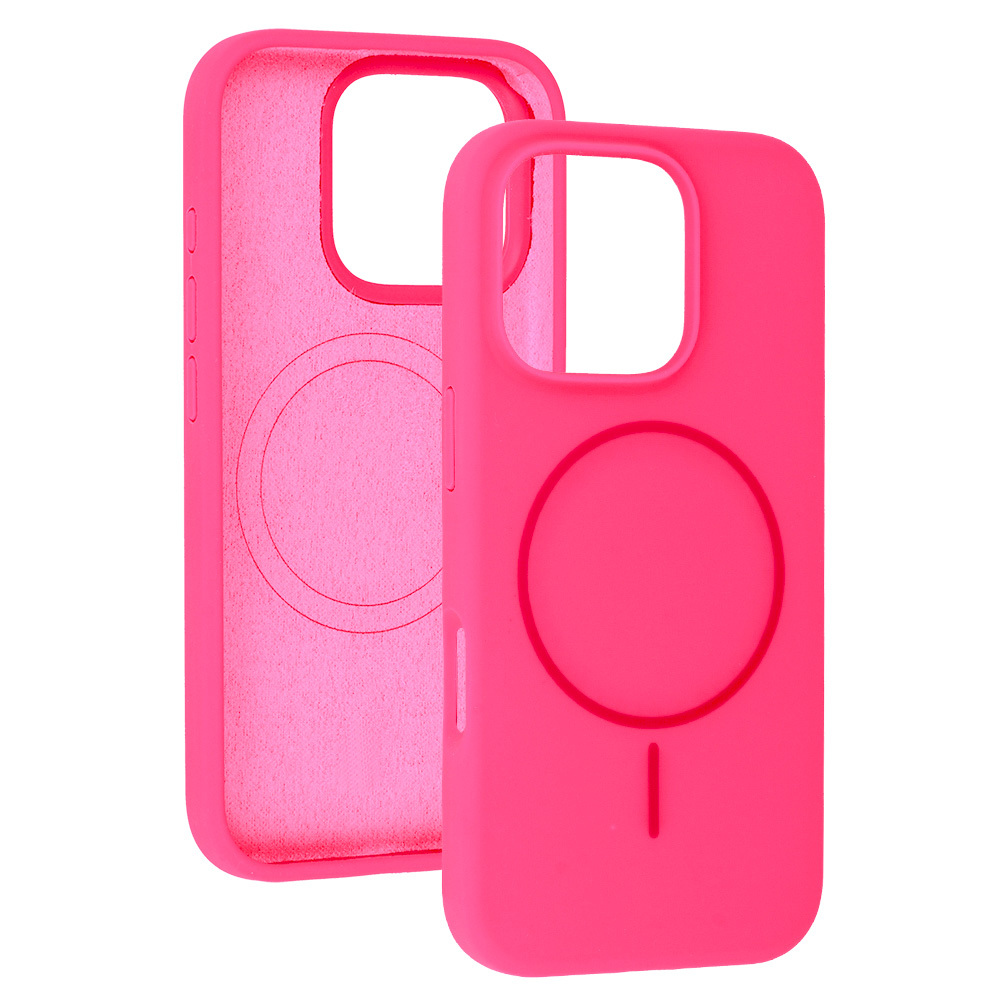 Pokrowiec etui na ty� Etui MagSafe Slim Silicone r�owe APPLE iPhone 14 Pro Max / 4