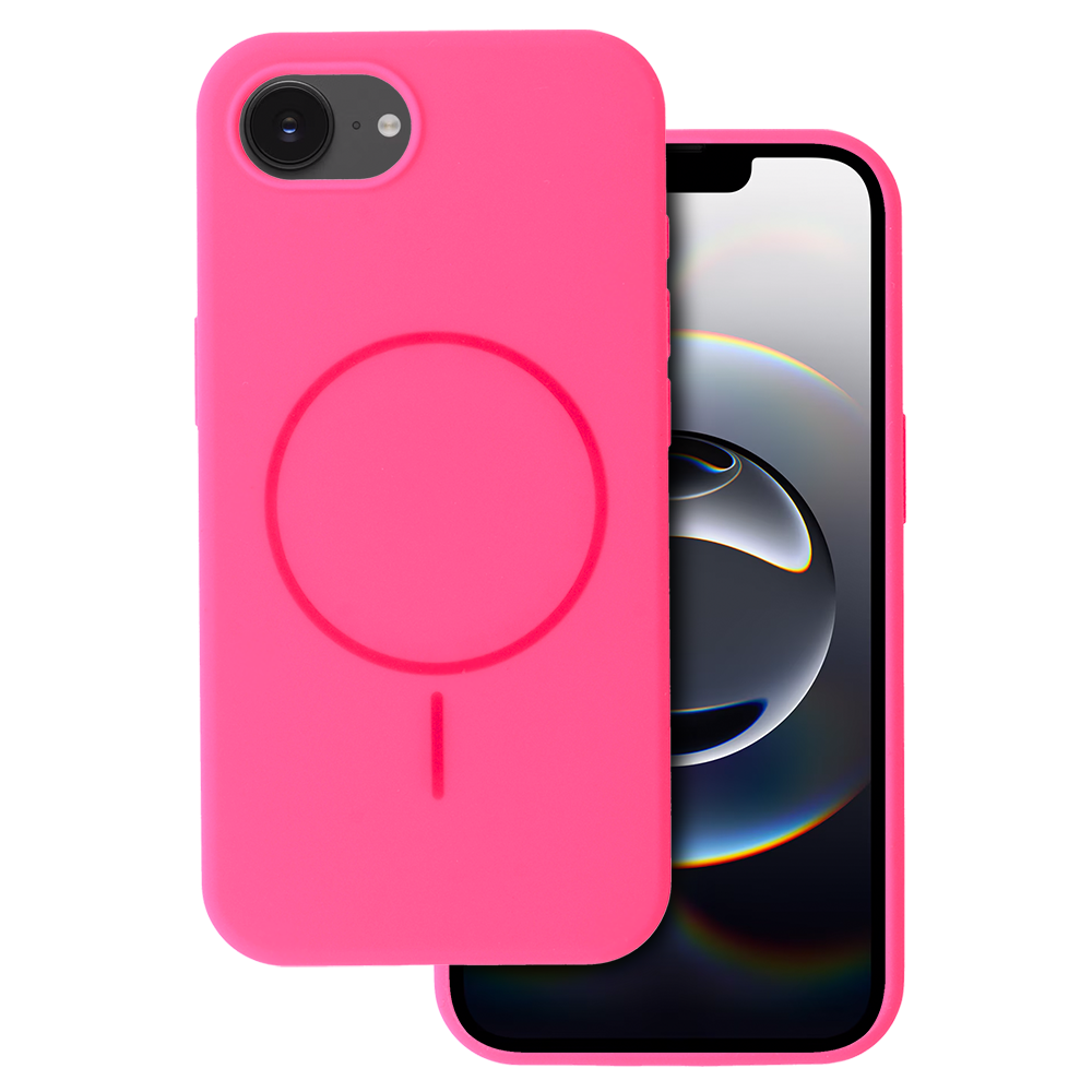 Pokrowiec etui na ty� Etui MagSafe Slim Silicone r�owe APPLE iPhone 16e