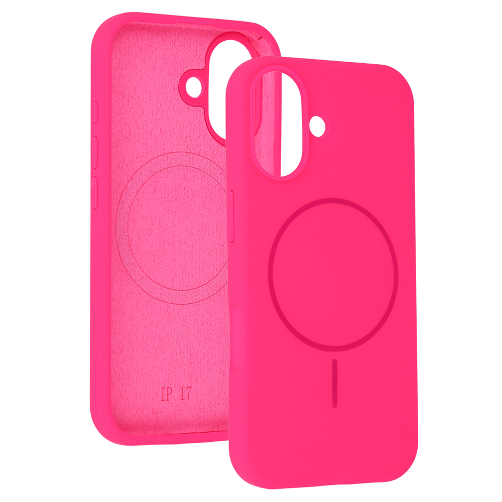 Pokrowiec etui na ty� Etui MagSafe Slim Silicone r�owe APPLE iPhone 17 / 4
