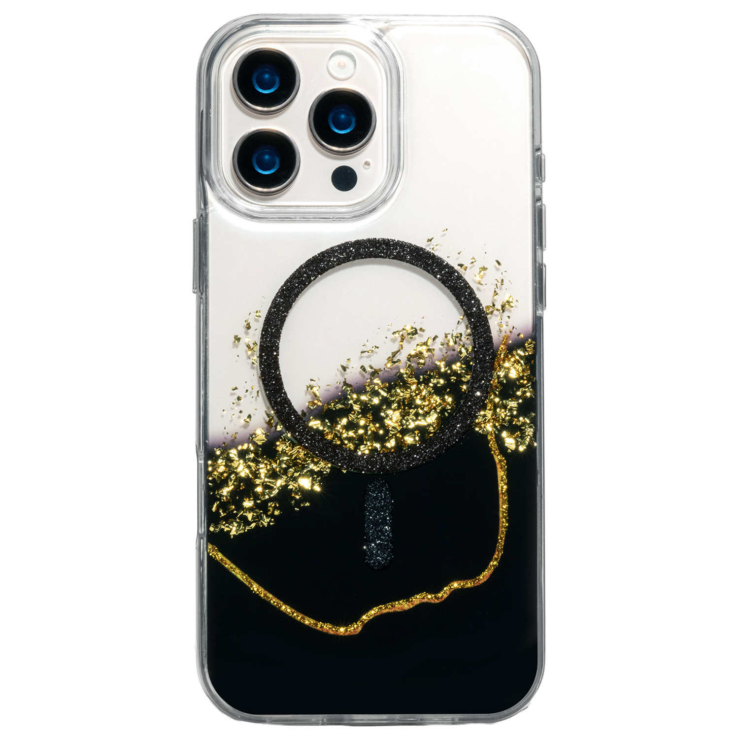 Pokrowiec etui na ty� Nak�adka Epoxy Mag czarne APPLE iPhone 16