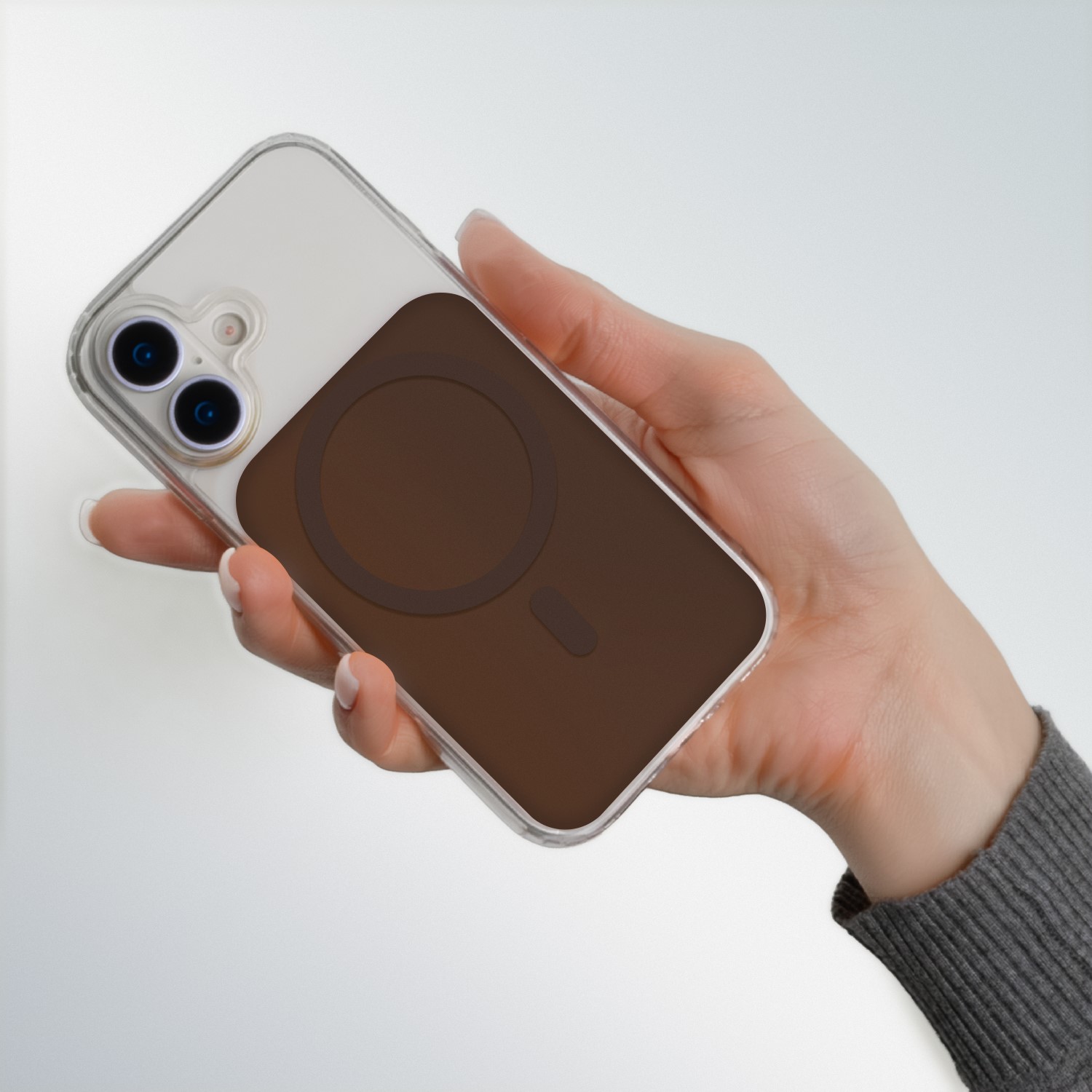 Pokrowiec etui na tył nakładka Lowkey Mag brązowe APPLE iPhone 17 / 4 Pokrowiec etui na tył nakładka Lowkey Mag brązowe APPLE iPhone 17 / 4