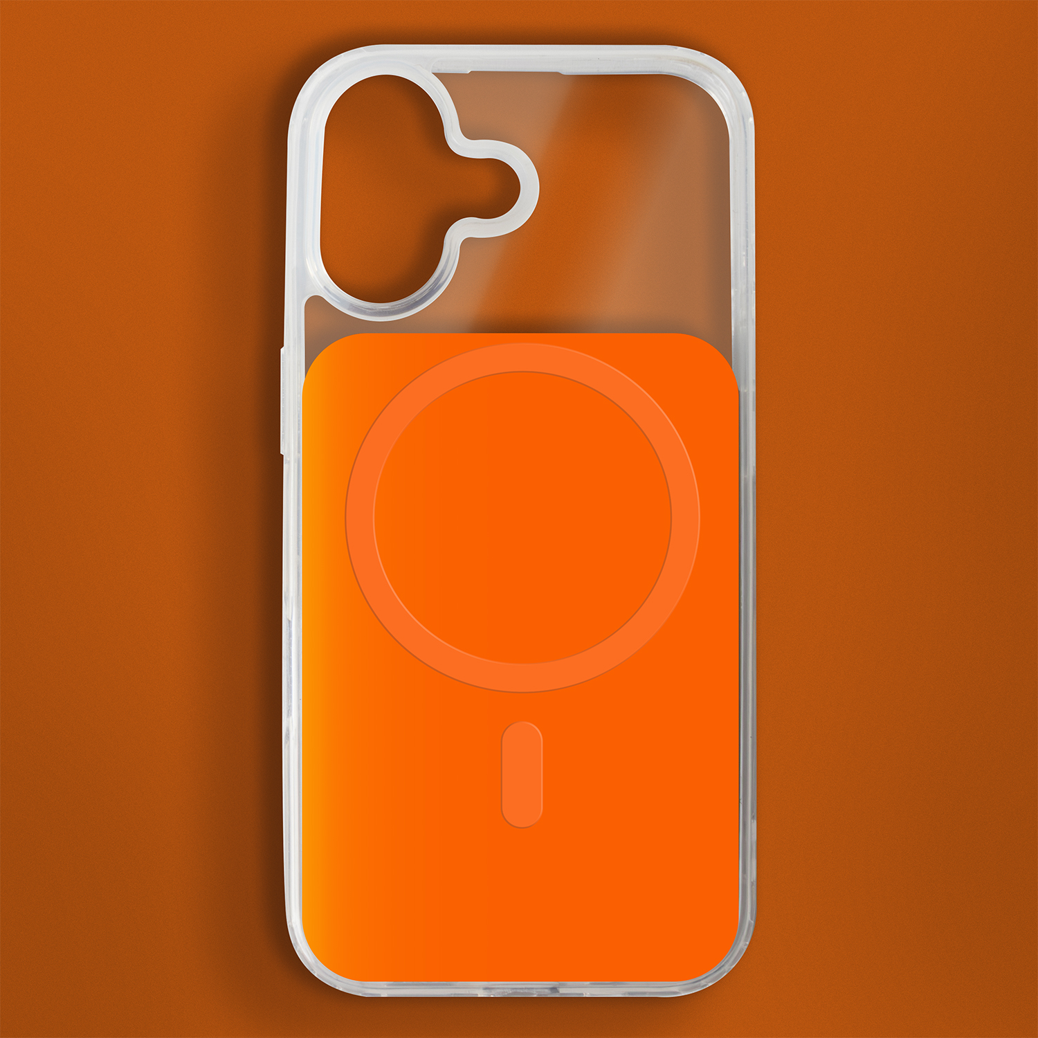 Pokrowiec etui na tył nakładka Lowkey Mag pomarańczowe APPLE iPhone 17 Pro Max / 3 Pokrowiec etui na tył nakładka Lowkey Mag pomarańczowe APPLE iPhone 17 Pro Max / 3