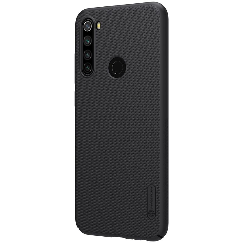 Pokrowiec etui Nillkin Frosted Shield czarne Xiaomi Redmi Note 8T / 5