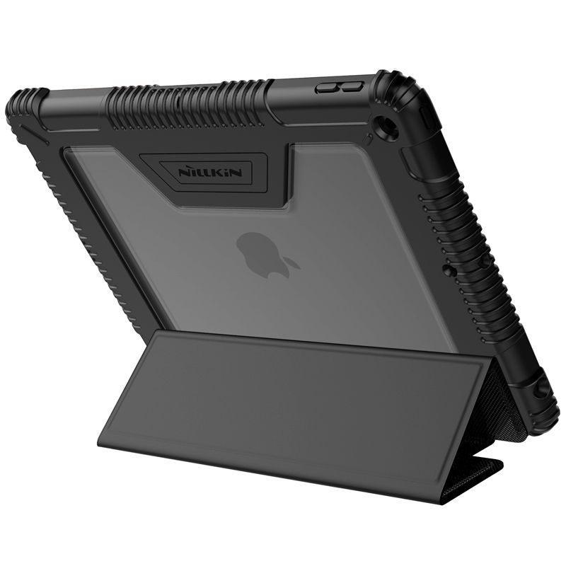 Pokrowiec etui Nillkin Armor Leather Case Czarne APPLE iPad 7 10.2 / 6