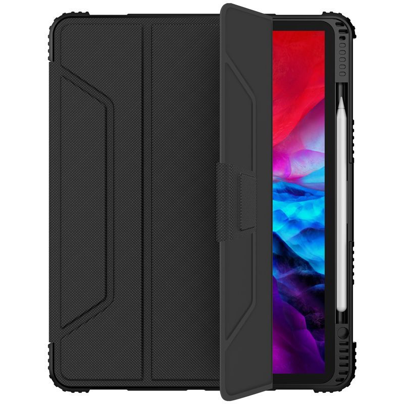 Pokrowiec etui Nillkin Armor Leather Case Czarne APPLE iPad Pro 11 2020 / 5