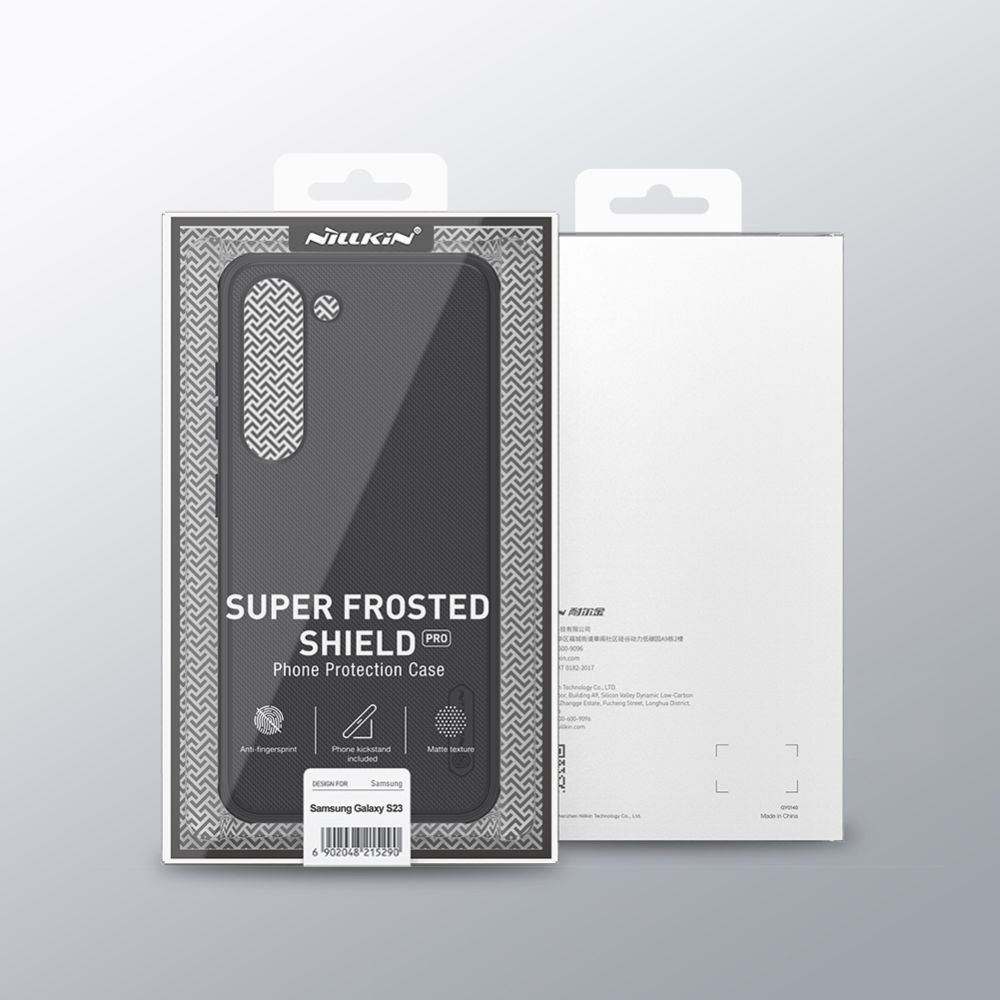 Pokrowiec etui Nillkin Frosted Shield Pro czarne SAMSUNG Galaxy A54 5G / 7